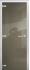 Cтеклянная межкомнатная дверь DS RAL 1020
